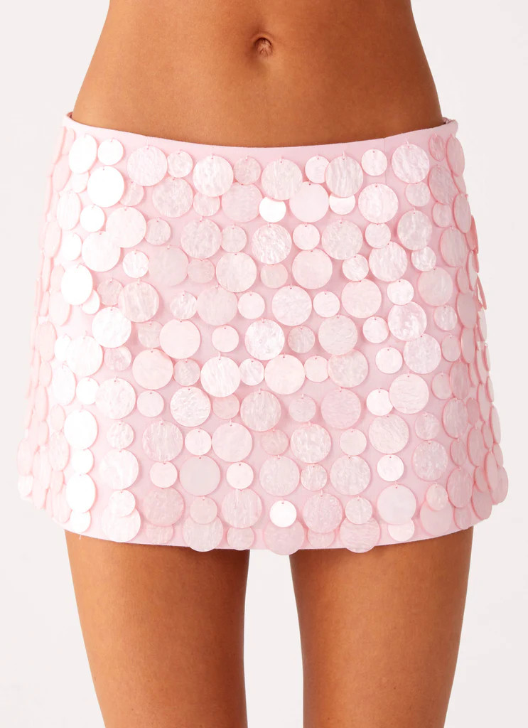 Movie Star Mini Skirt - Pink | Peppermayo (Global)
