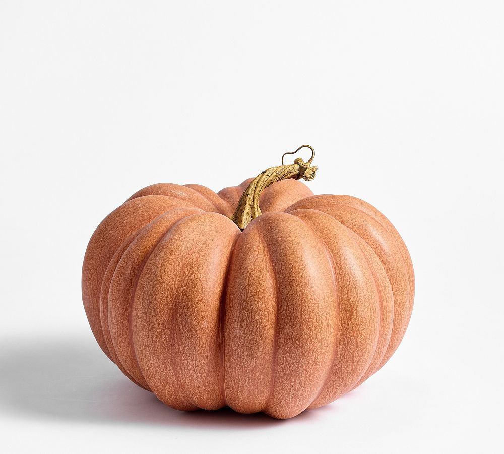 Oversized Orange Pumpkin - 18" Diam | Pottery Barn (US)