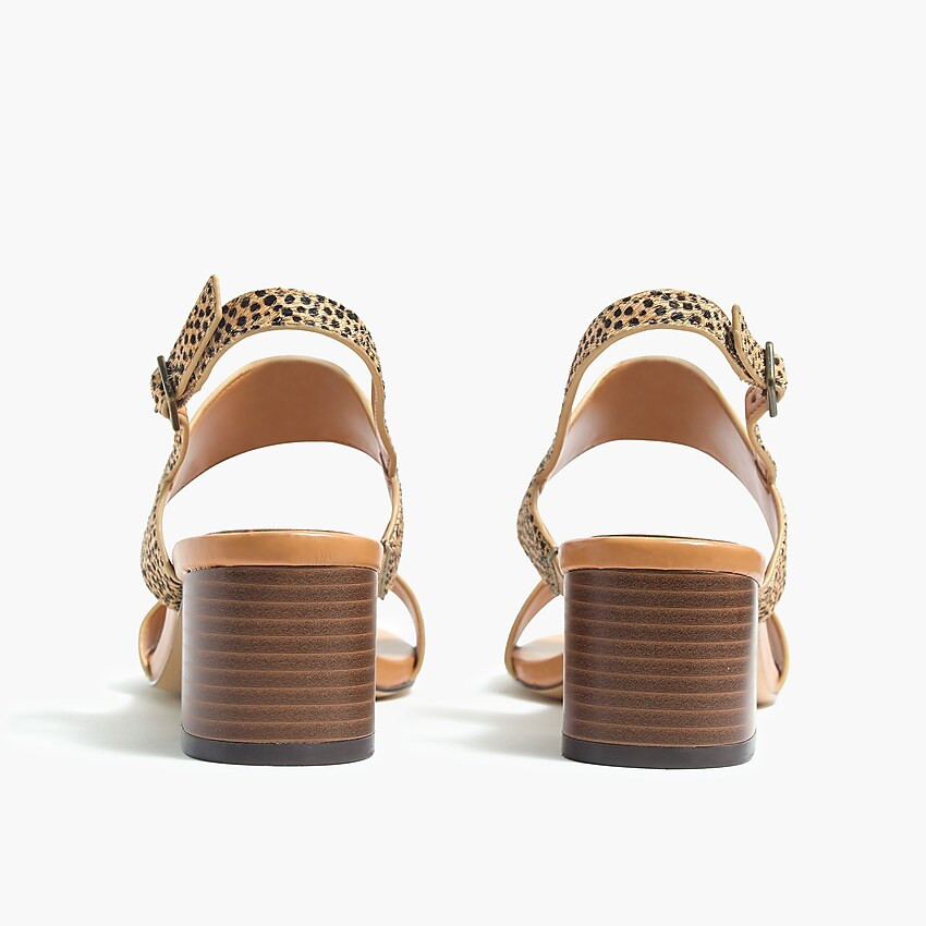 Low block-heel sandals | J.Crew Factory