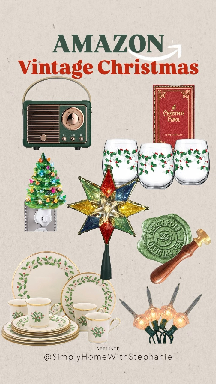 Vintage Christmas decor is ultimate nostalgia. 

#LTKSaleAlert #LTKSeasonal #LTKHoliday