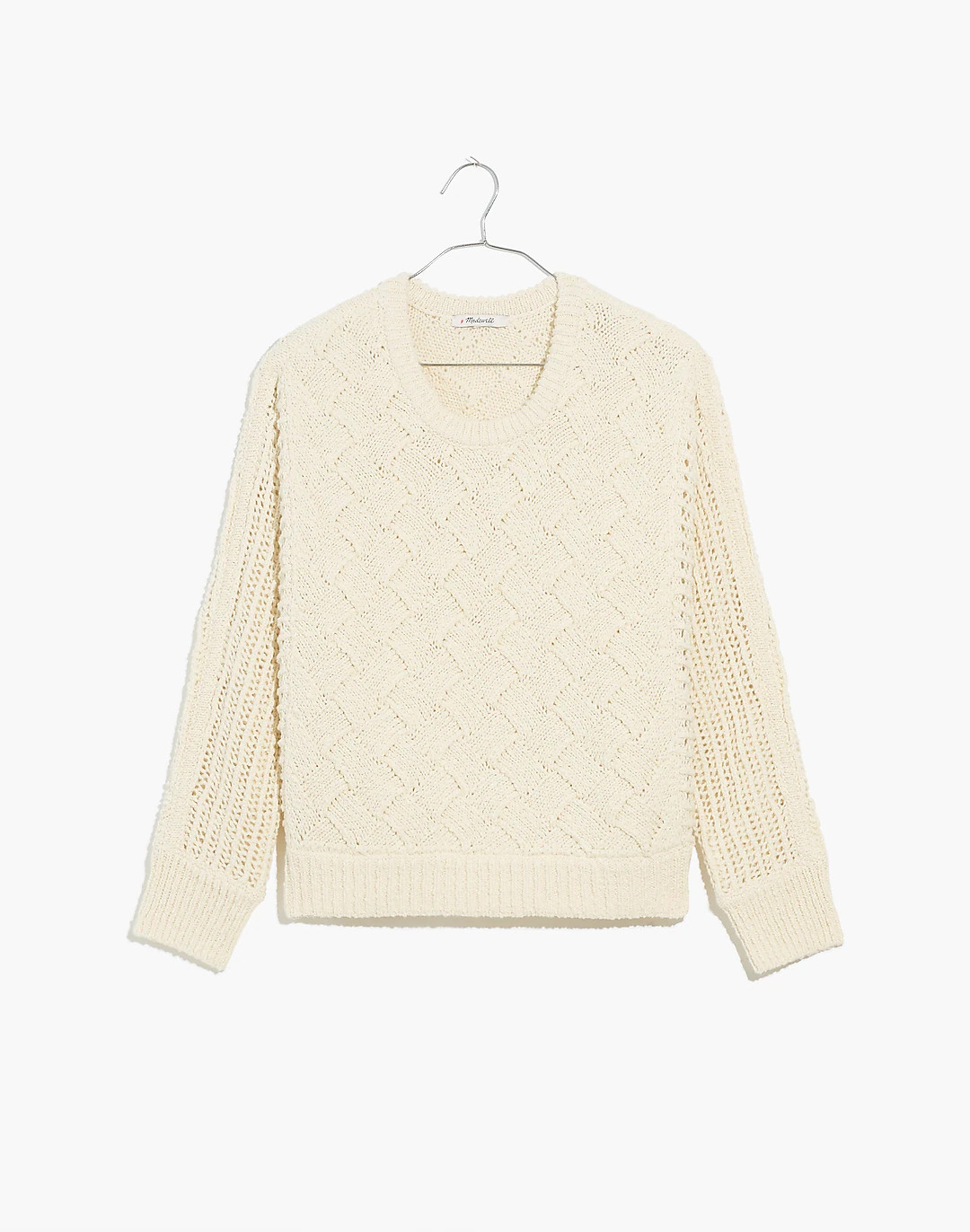 Macomb Open-Stitch Pullover Sweater | Madewell