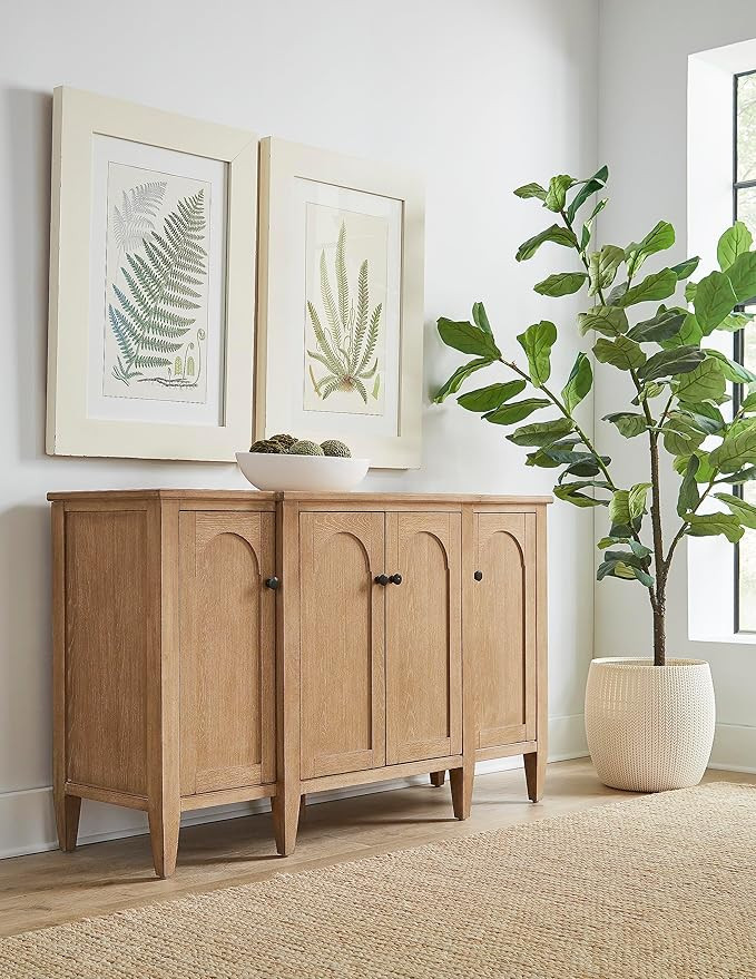 Martin Furniture Laurel Cabinet, Light Brown | Amazon (US)