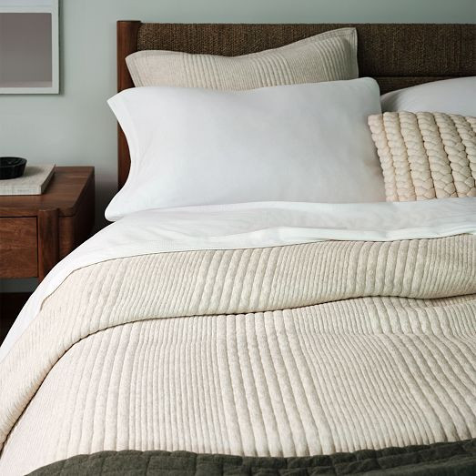 Cotton Cloud Jersey Duvet Cover & Shams | West Elm (US)