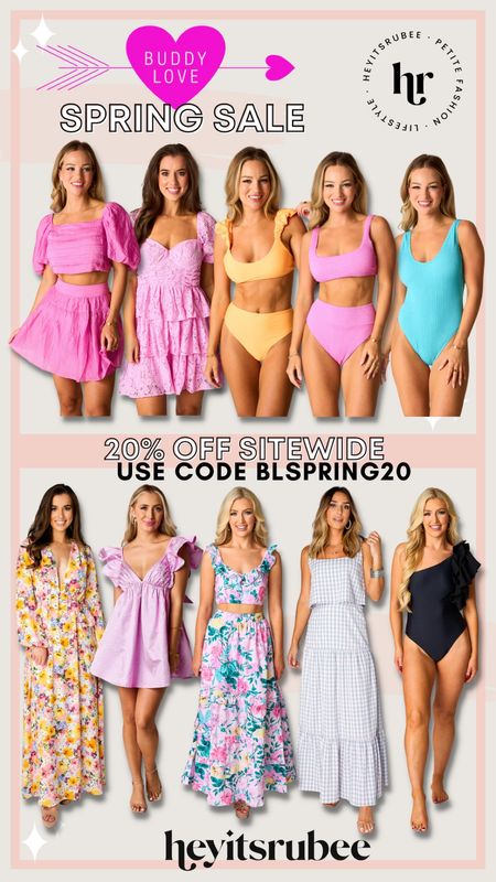 Buddylove spring sale is live! 
Use code BLSPRING20 to save 
Floral dress
Floral maxi 
Spring dress 
Spring style 
Spring trends 
Bathing suit 

#LTKsalealert #LTKstyletip #LTKSeasonal