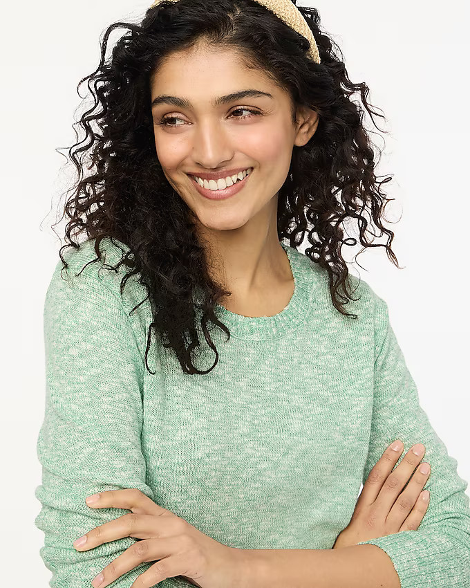 Crewneck beach sweater | J.Crew Factory