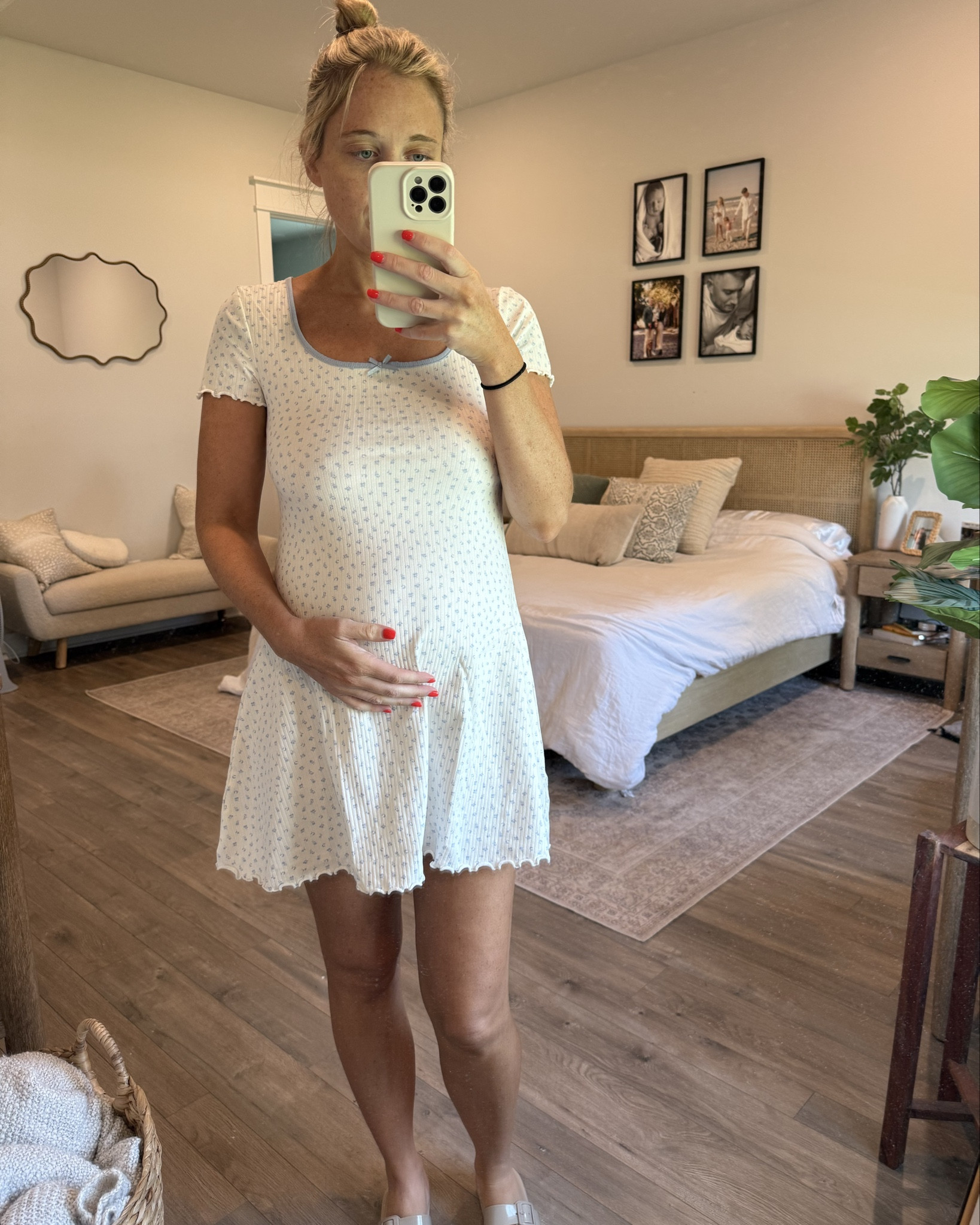 The cutest flared mini dress I ever did see 🩵

#LTKBump #LTKFindsUnder50