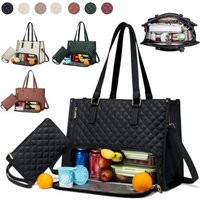 Kelvenix 2 in 1 Lunch Tote Bag black | Size: 0.6m2 | Debenhams UK