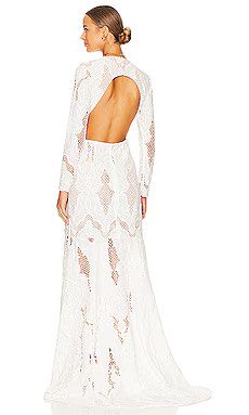 ELLIATT Registry Gown in Ivory from Revolve.com | Revolve Clothing (Global)
