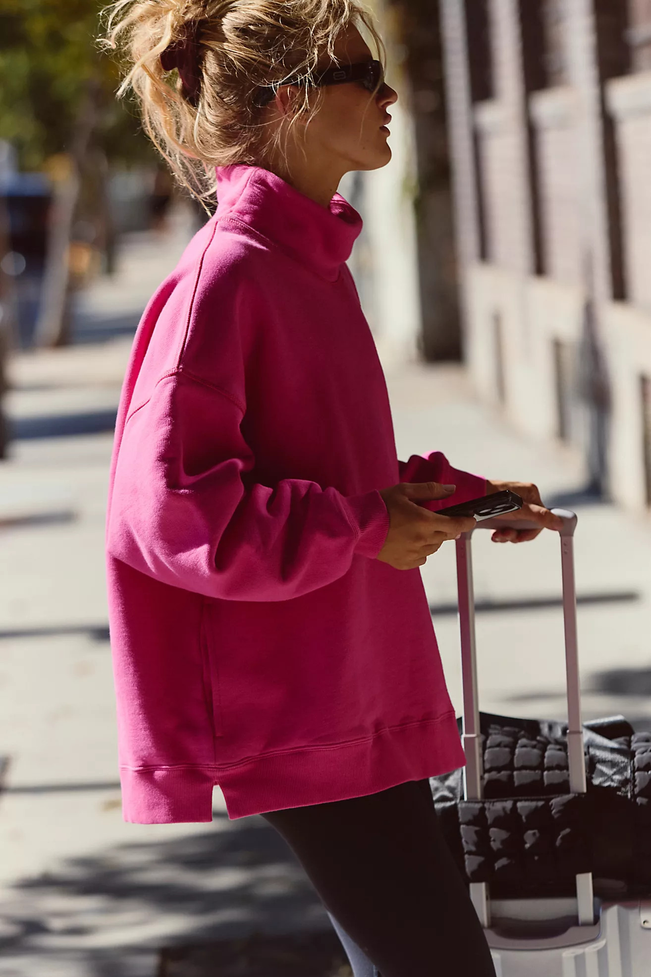 A Cut Above Mock Neck Pullover Sweatshirt | Free People (Global - UK&FR Excluded)