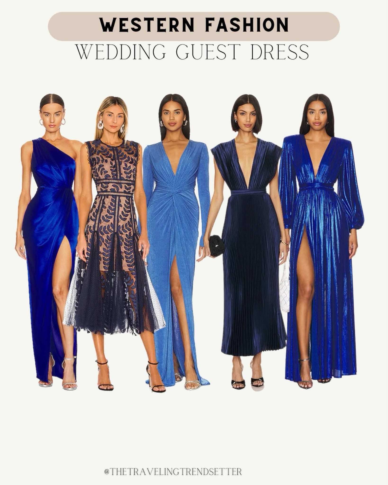 Western fashion blue wedding guest dresses formal dress maxi dress midi dress cocktail dress navy dress, cobalt blue dress heels, formal gowns holiday outfits

#LTKWedding #LTKStyleTip #LTKWorkwear
