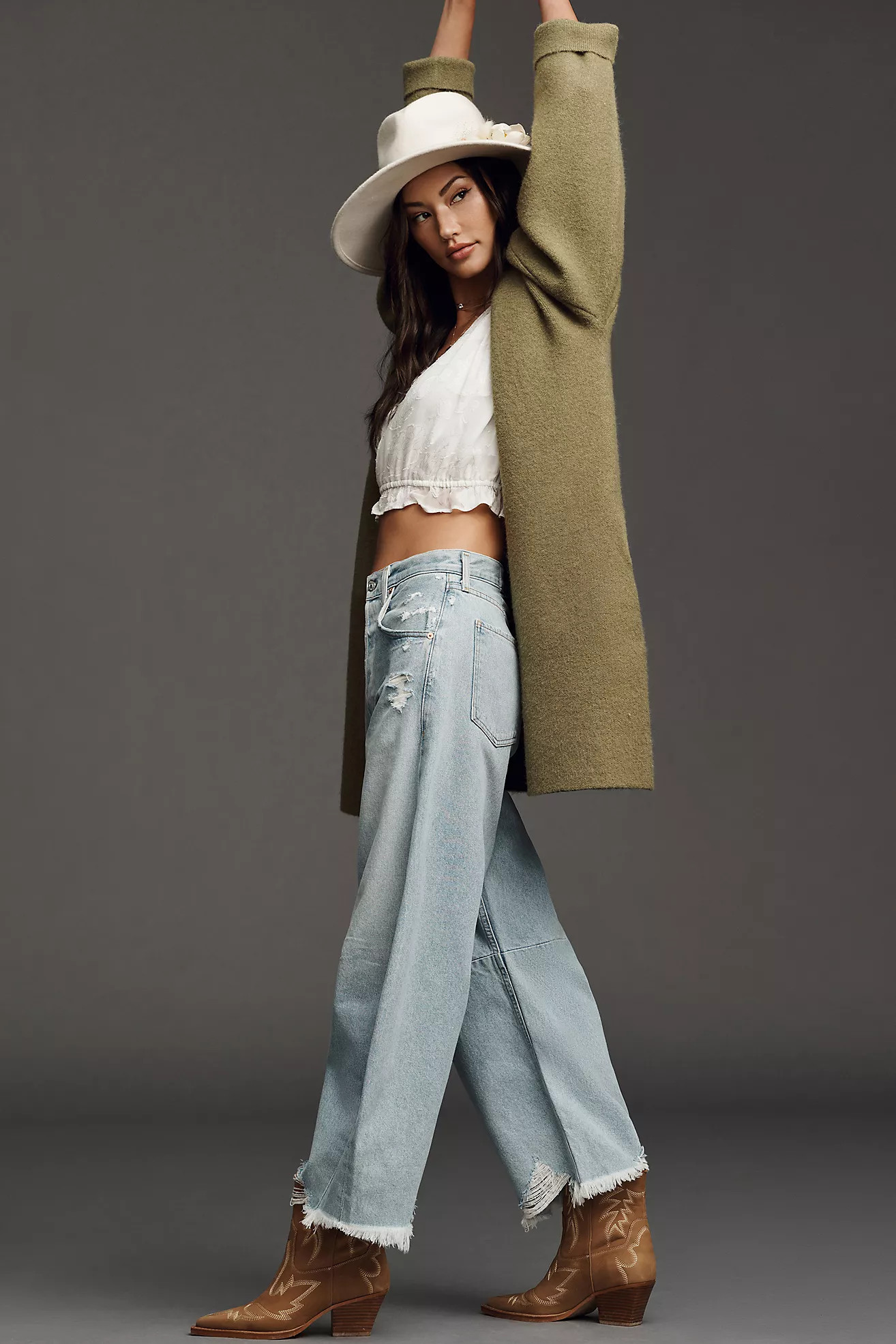 Citizens of Humanity Rigid High-Rise Horseshoe Jeans | Anthropologie (US)