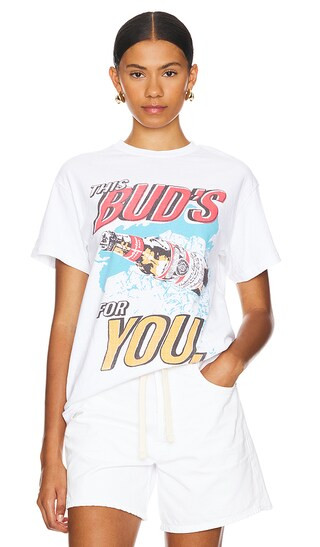 This Bud's For You Tee in White | Revolve Clothing (Global)