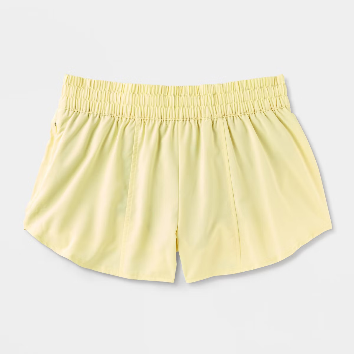 Women's Woven Mid-Rise Run Shorts 3" - All In Motion™ White XXL | Target