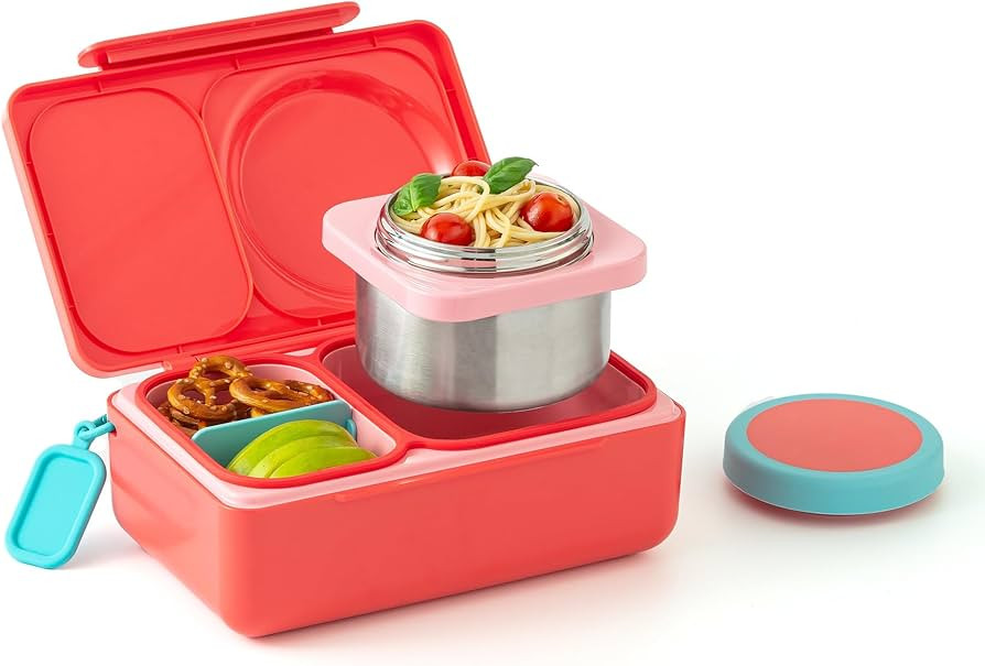 Omie OmieBox UP bento Box for Kids | Insulated Lunch Box | Leak Proof Thermos Food jar | Cooler i... | Amazon (US)