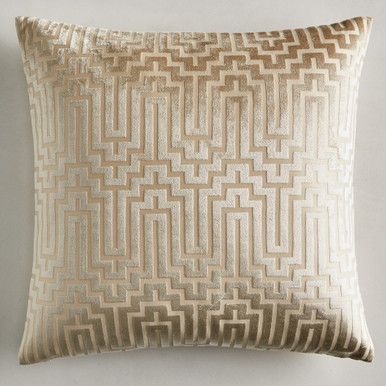 Porter Pillow 24" - Soft Gold | Z Gallerie