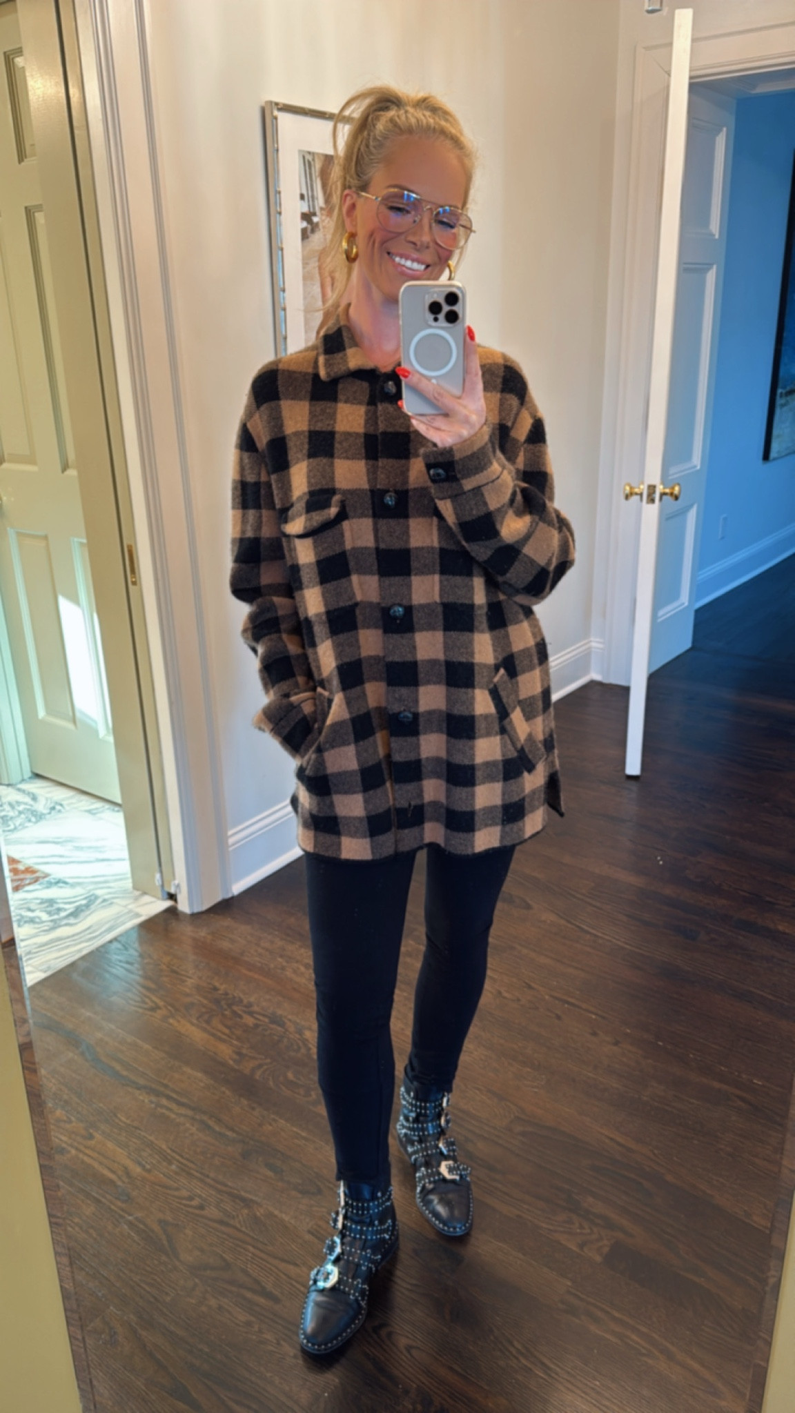 Oversized cashmere + vintage boots for an ice cold January day ❄️ this shacket is old but I’ve tagged similar! Love throwing on an oversized sweater over leggings when i need an easy ‘fit 

#LTKSeasonal #LTKOver40 #LTKStyleTip