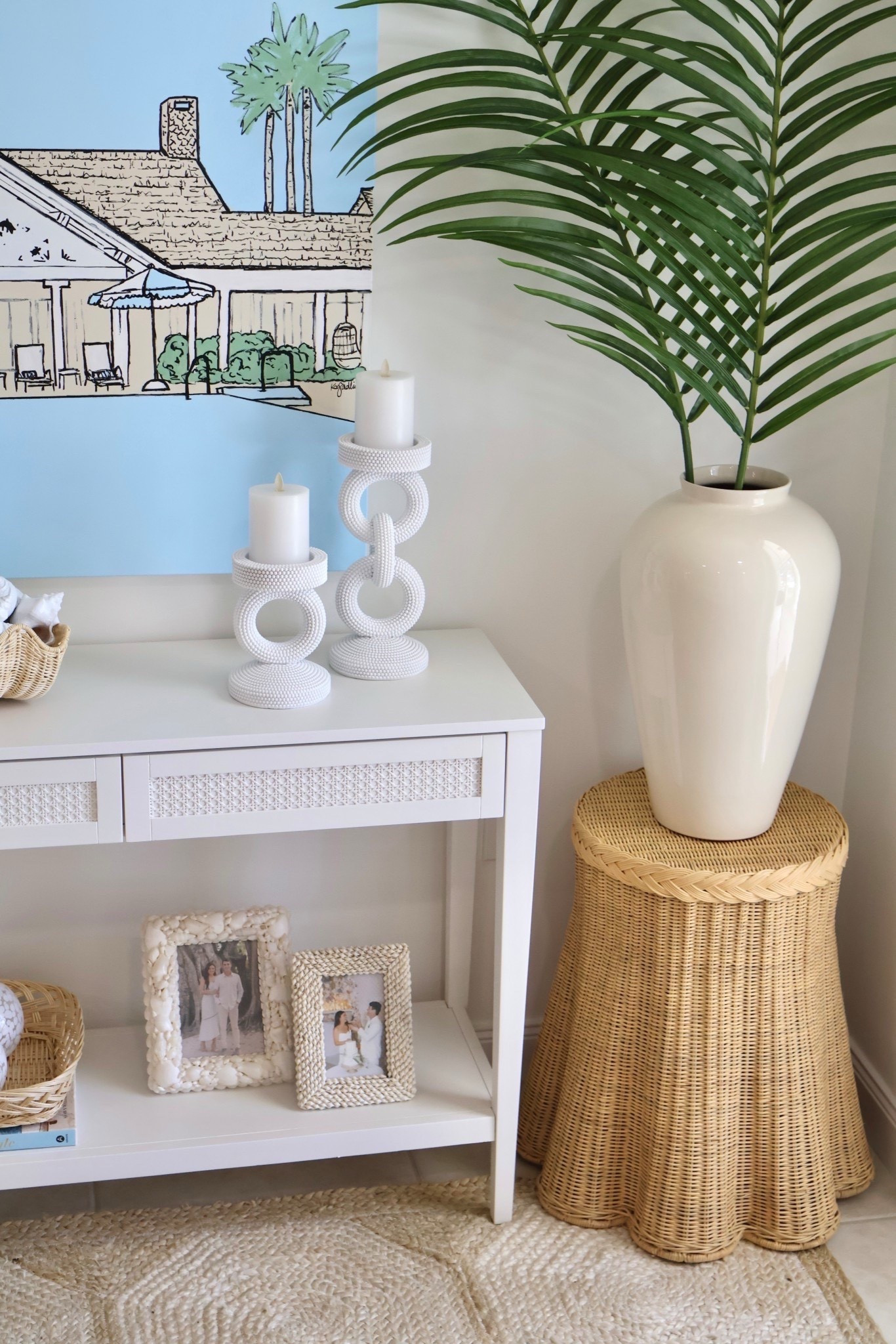 Braided rattan side table back in stock at Marshalls! Look for less

#LTKHome #LTKFindsUnder100 #LTKStyleTip
