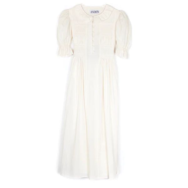 Gabrielle Dress, Natural | The Avenue