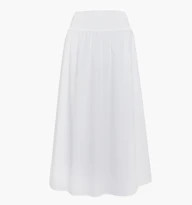 The Delphine Nap Skirt - White | Hill House Home US