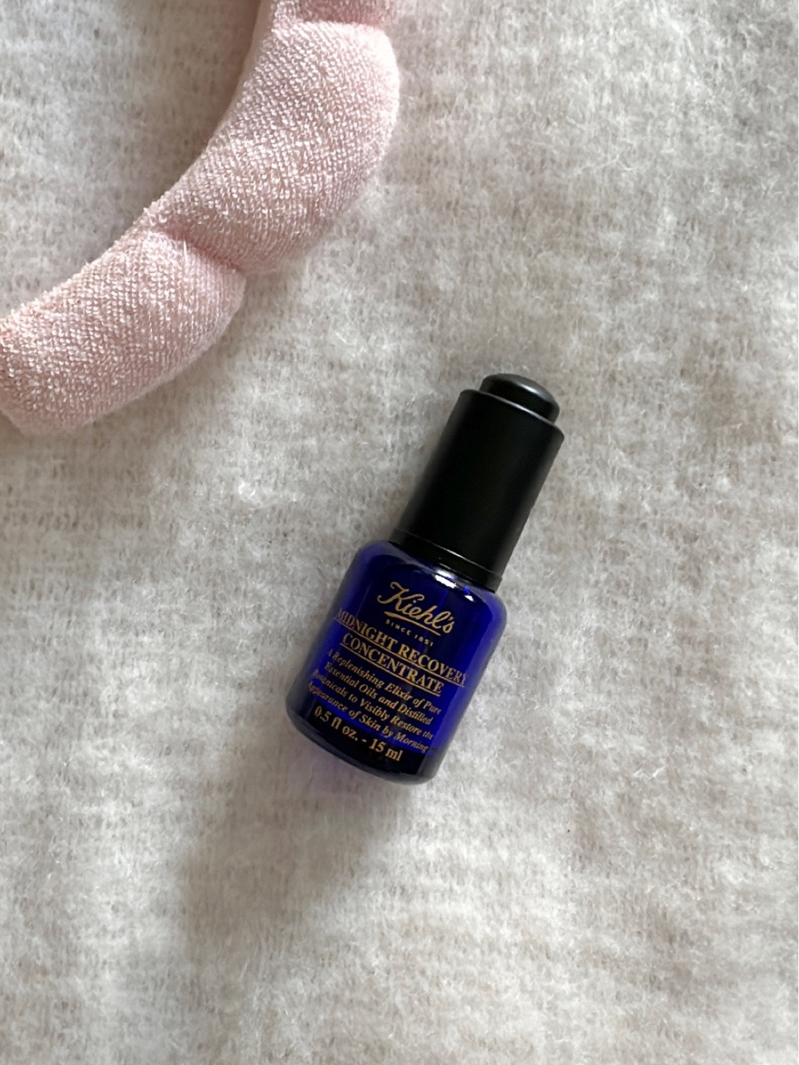 Current skincare favorite: Kiehls Midnight Recovery Concentrate Moisturizing Face Oil 