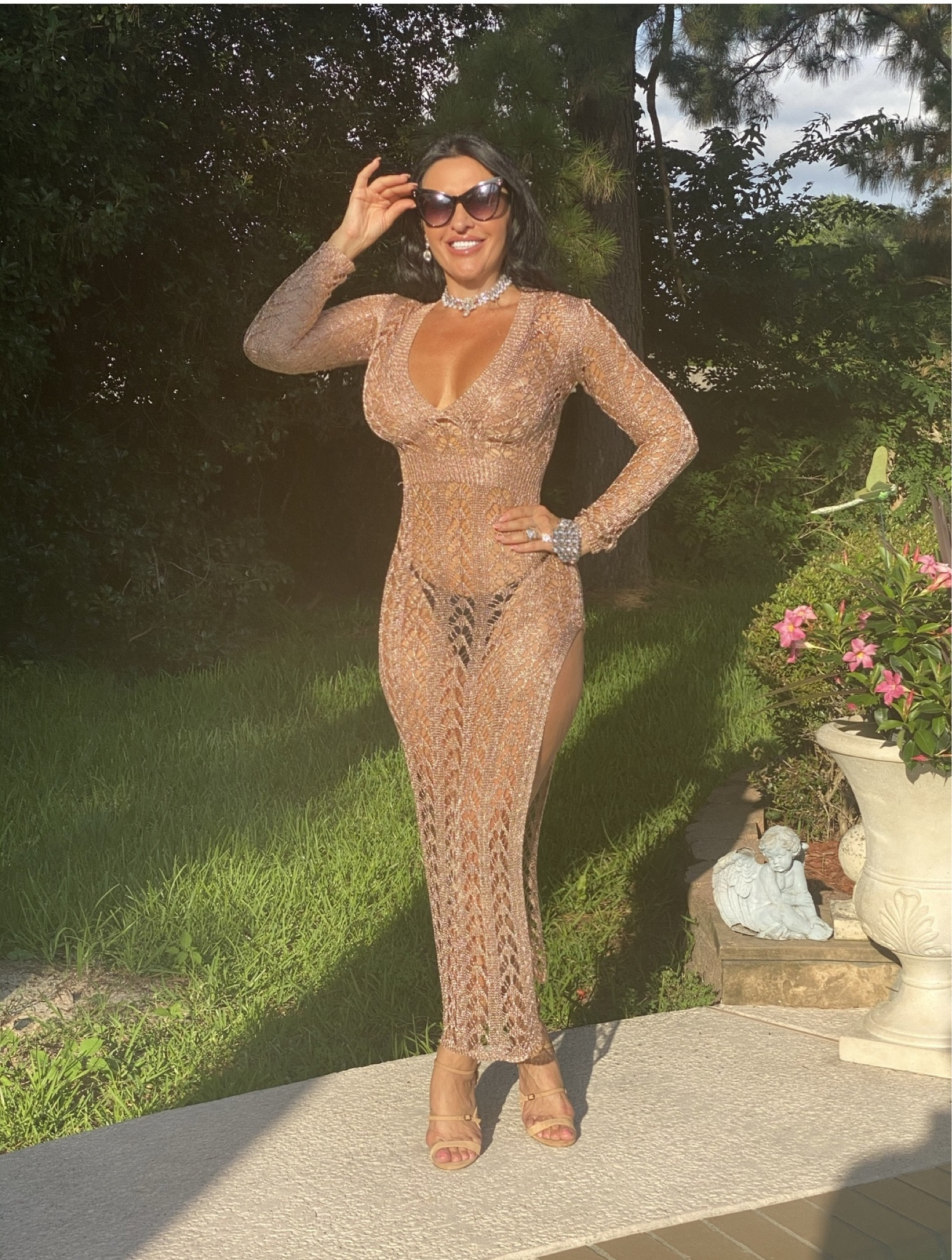 Nude dress, body con, body con dress, nude tones, nude vibes.

#LTKbeauty #LTKstyletip #LTKfit