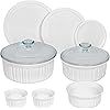 CorningWare 10-Piece Set French White Ceramic Bakeware | Amazon (US)