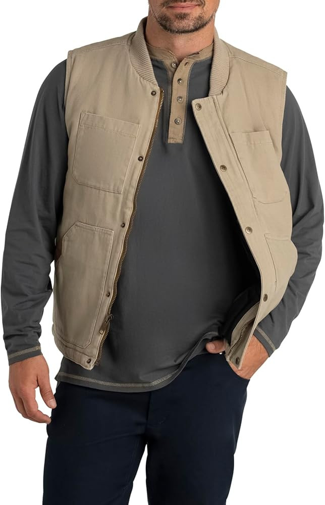 Legendary Whitetails Men's Concealed Carry Outerwear Vest for Men, Canvas Cross Trail Conceal CCW... | Amazon (US)