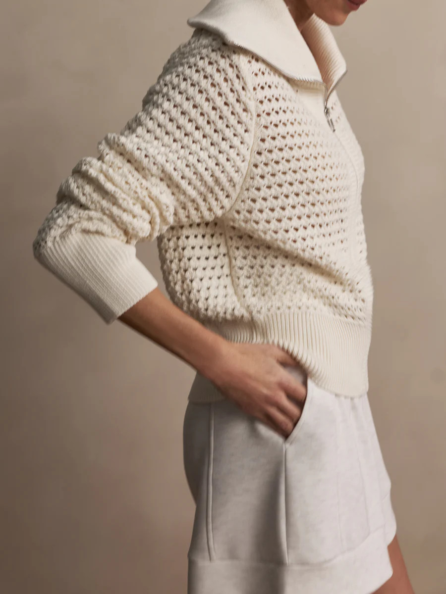 Eloise Zip-Through Knit | VARLEY US | Varley US