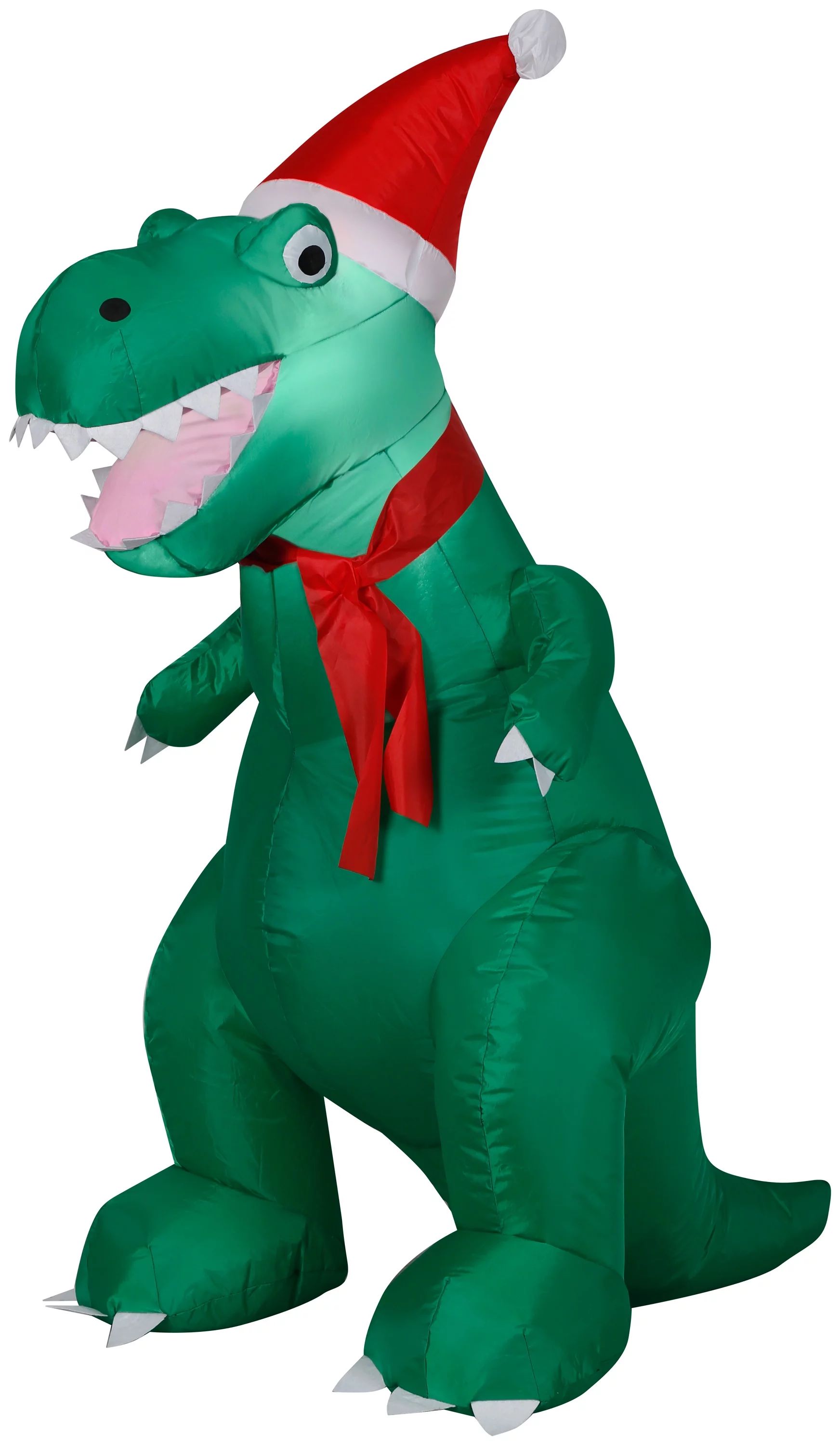 Gemmy Christmas Airblown Inflatable T Rex, 3.5 ft Tall, green | Walmart (US)