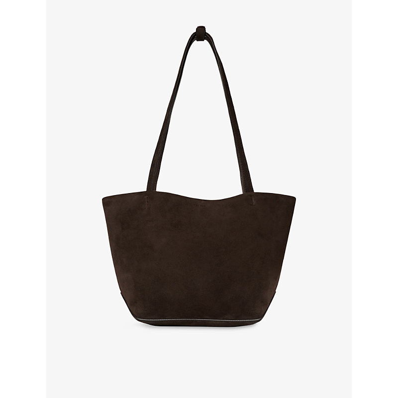 The Row Womens Mocha Ans Park Edge Medium Suede Tote Bag 1 Size | Selfridges