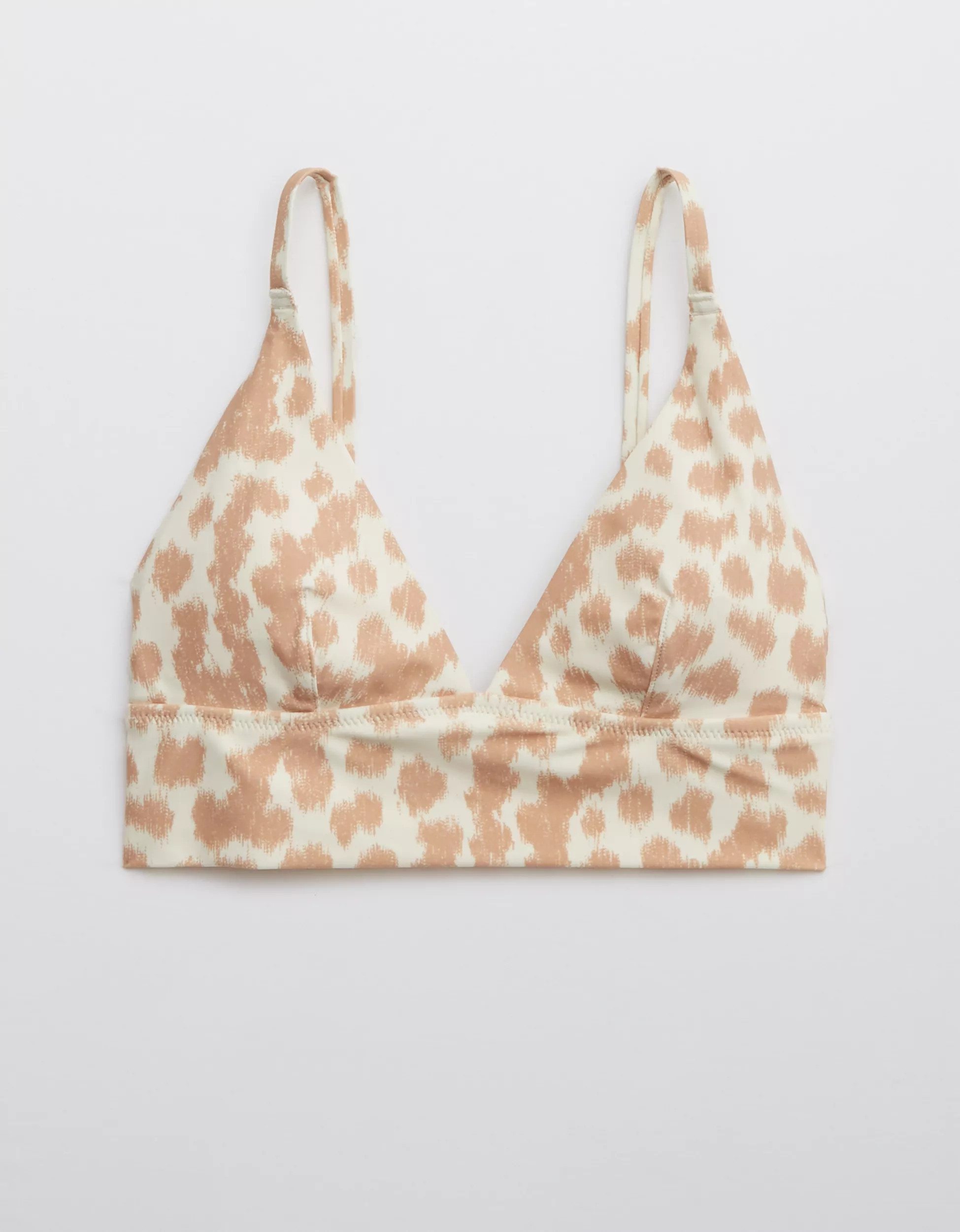 Aerie Longline Triangle Bikini Top | American Eagle Outfitters (US & CA)