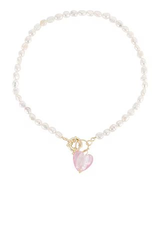 petit moments Lisa Necklace in Pink from Revolve.com | Revolve Clothing (Global)