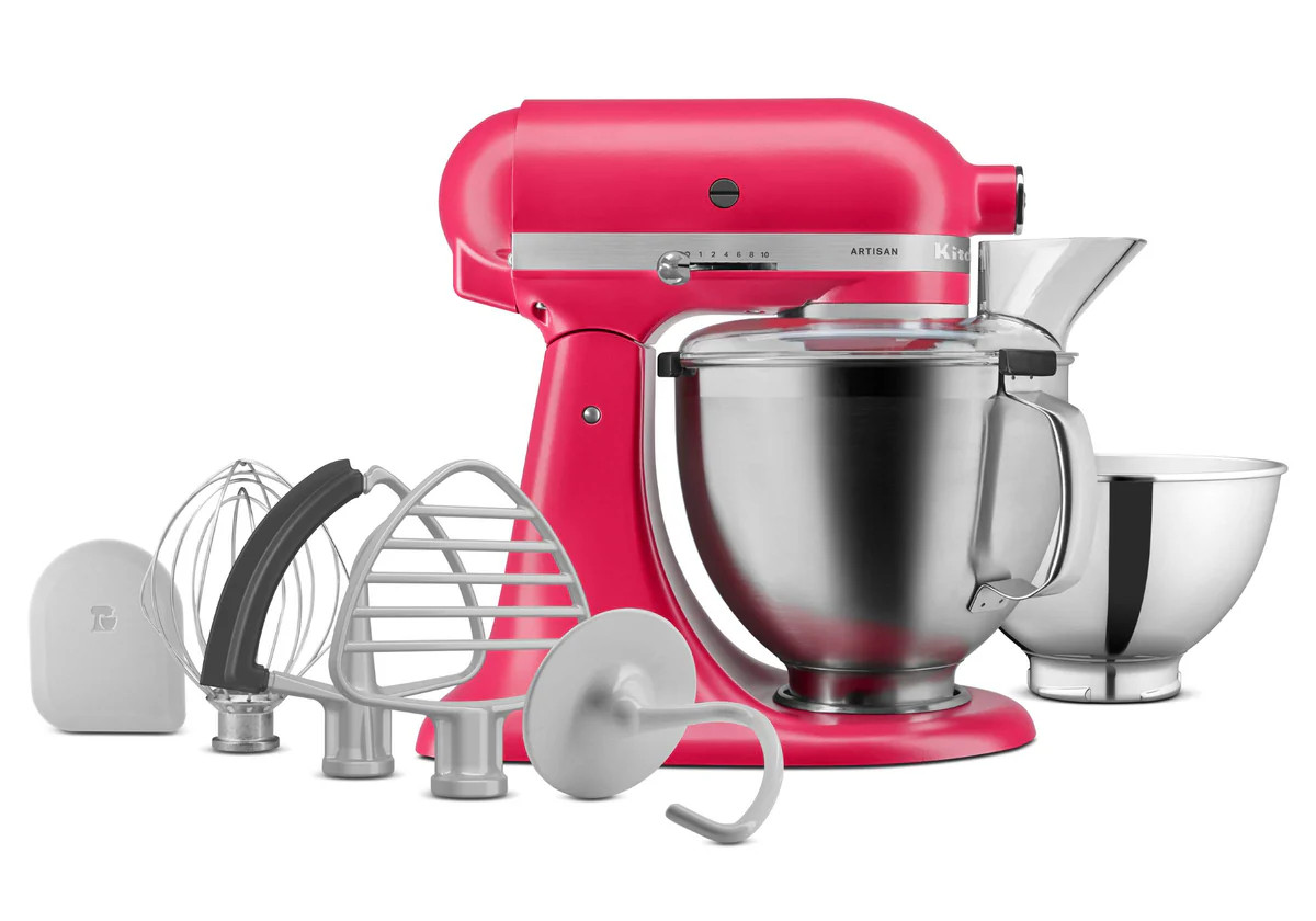 Artisan Tilt-Head Stand Mixer - Hibiscus KSM195 | KitchenAid Australia