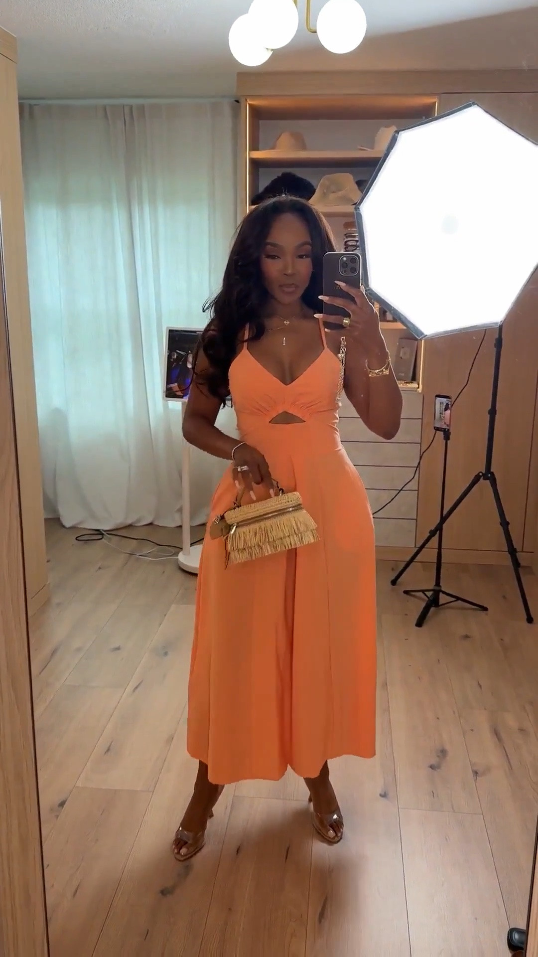 Hi Babes!

This dress is giving tropical vacation, sunset dinners, and compliments all night long 🍊✨

The color is absolutely stunning in person, and I love how the cutout detail adds just the right amount of shape while still feeling effortless and elegant. It's one of those pieces you can throw on and instantly look put together.

Where to wear this:
• Beach vacations
• Resort dinners
• Summer weddings
• Cruise nights
• Tropical getaways
• Sunset cocktails by the water

Style tip: Pair it with raffia accessories and neutral heels for that effortless luxury vacation vibe.

Everything is linked below!

xx Kira | IG: KirasFashionFinds

34D - 27 - 40 • Size Small or 4

#LTKgrwm #LTKootd #LTKPetite