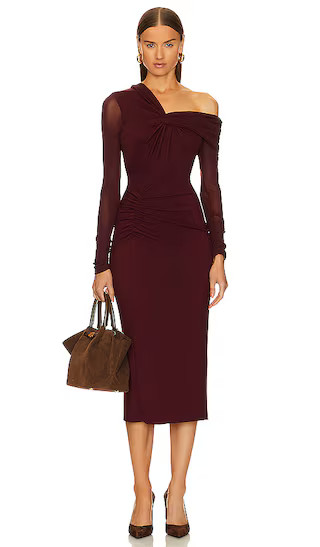 Rich Dress in Wine Pink | Revolve Clothing (Global)