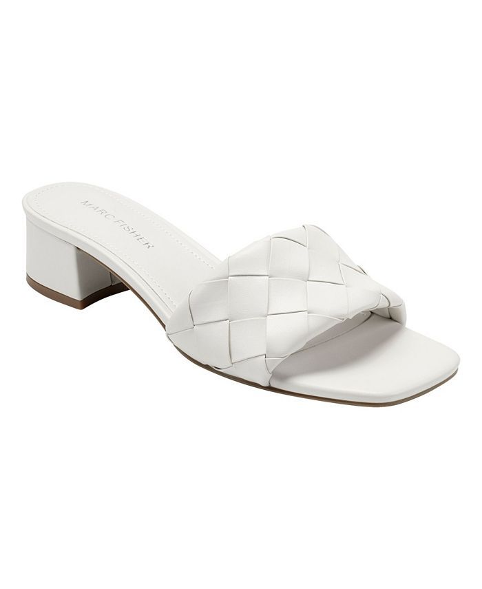 Marc Fisher Women's Casper Lattice Weave Dress Sandals & Reviews - Sandals - Shoes - Macy's | Macys (US)