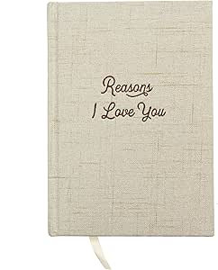 Avocado Goods Reasons Why I Love You Hardcover Linen Journal Book for Boyfriend or Girlfriend, Hu... | Amazon (US)