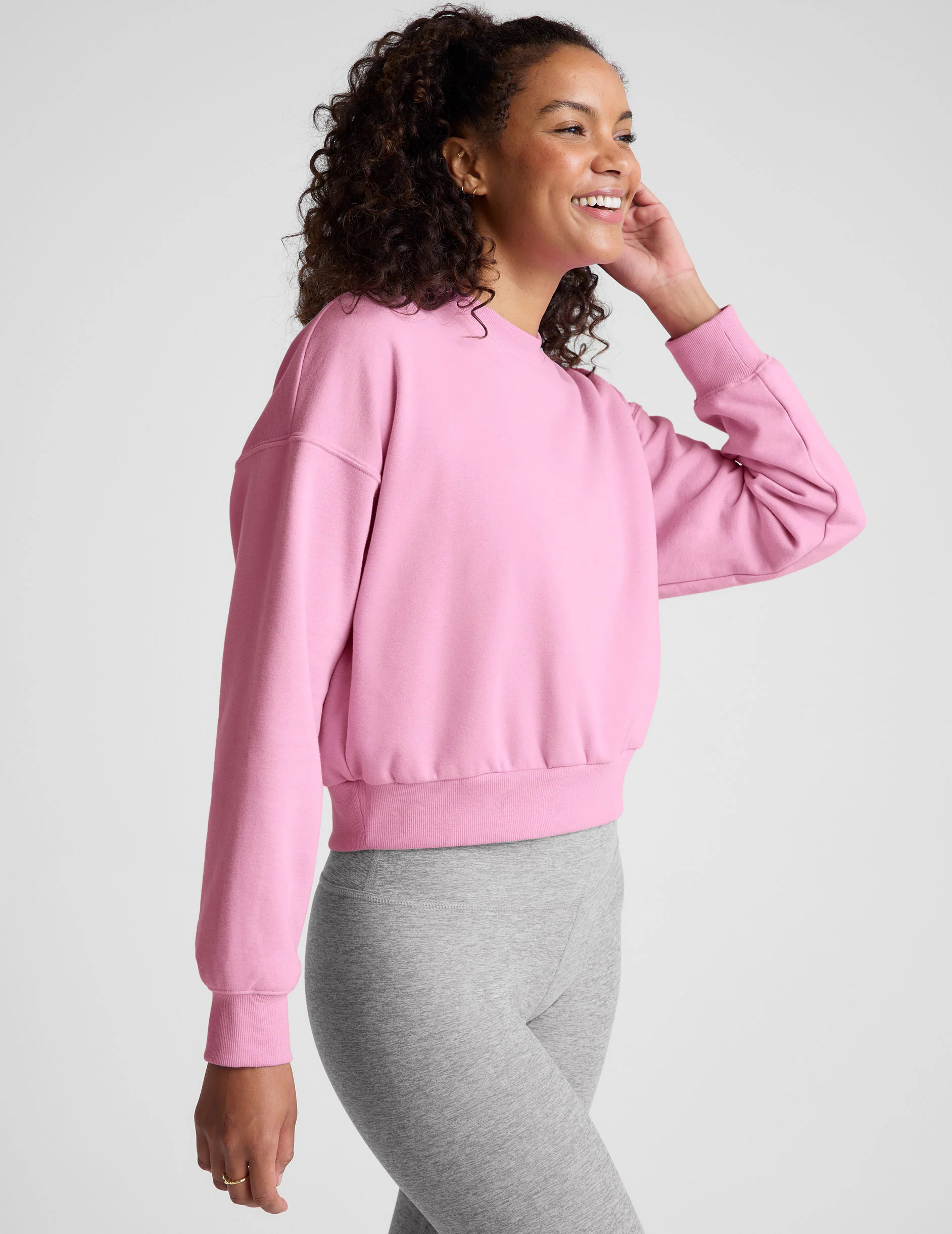 LuxeFleece Crewneck Sweatshirt | Beyond Yoga | Beyond Yoga