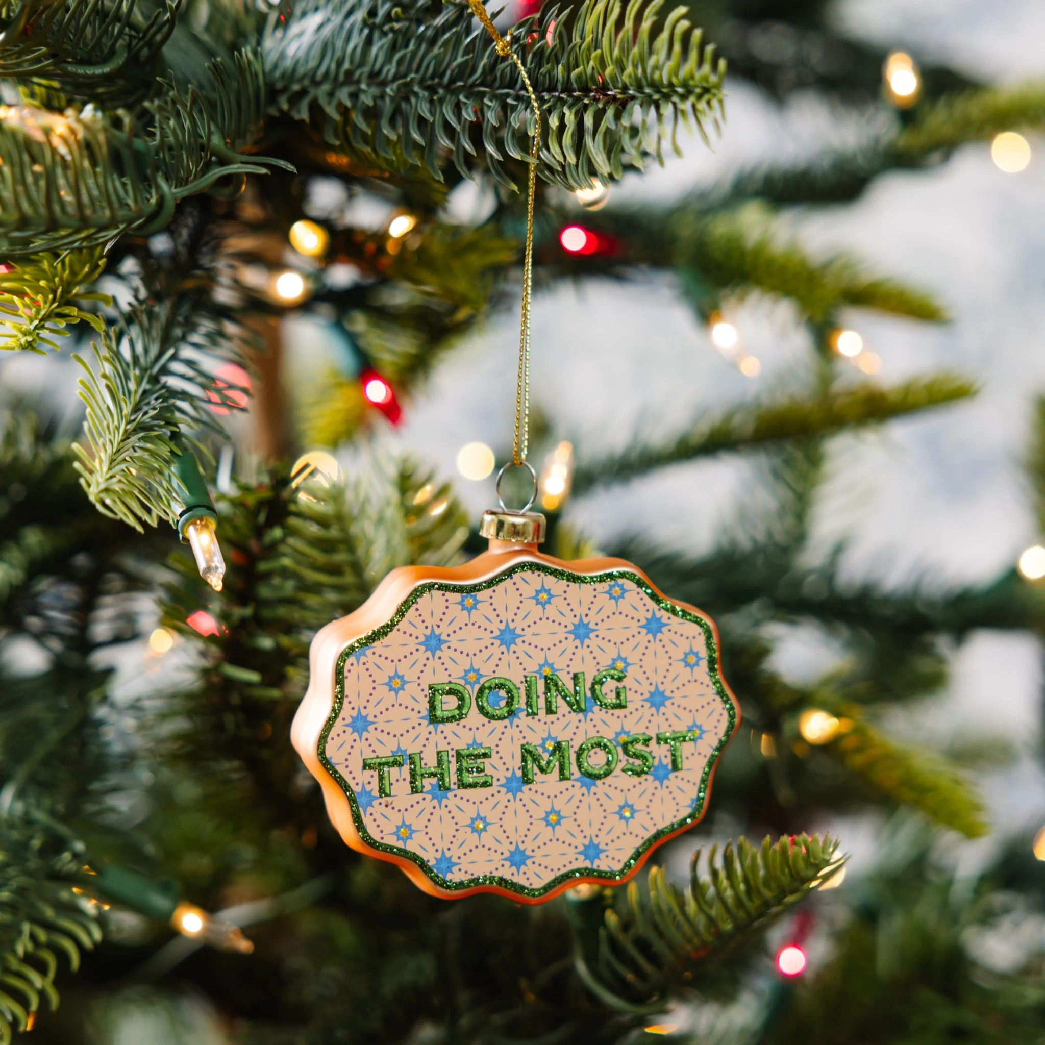 Furbish Studio Scallop Shape Ornament - Doing the Most | Furbish Studio