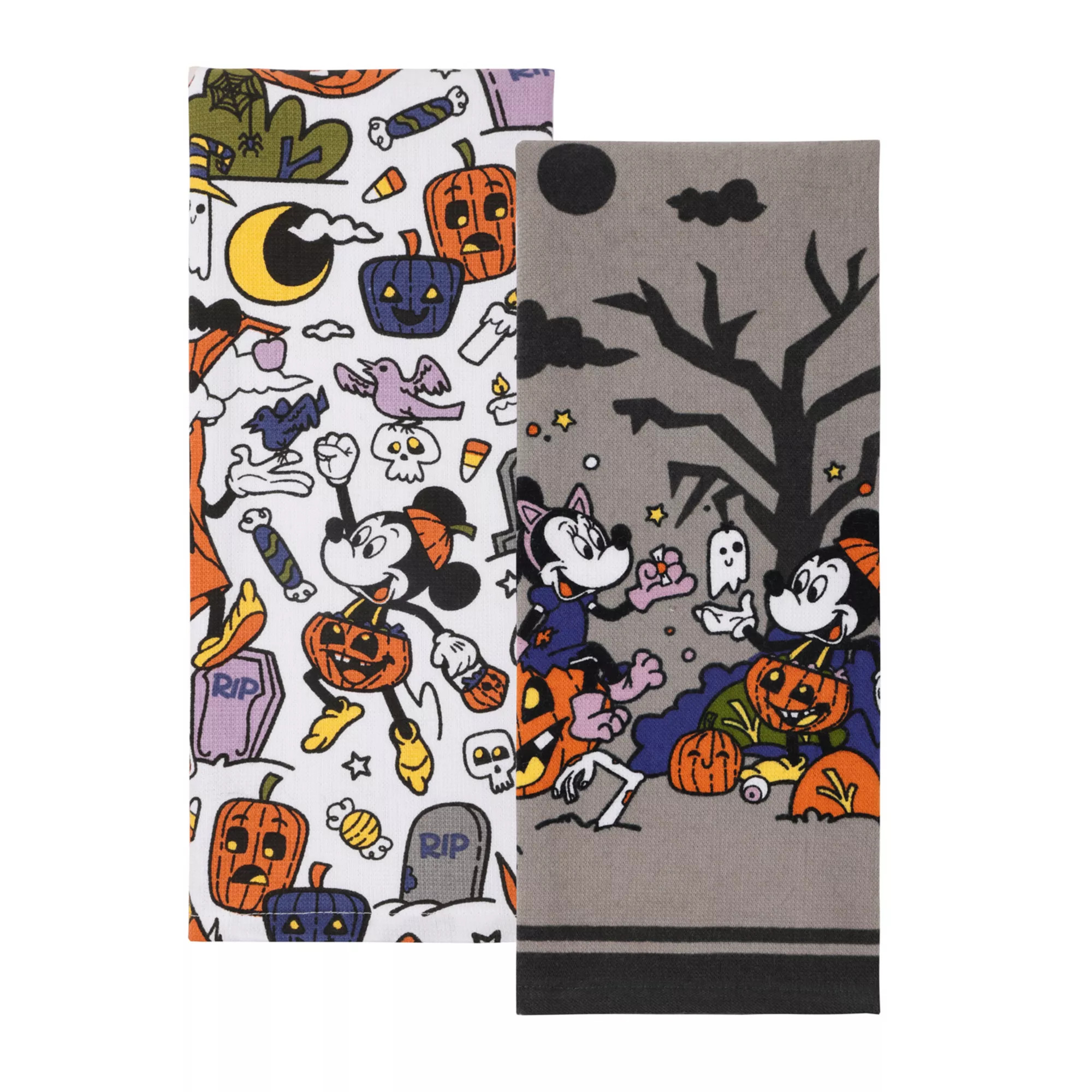 Disney's Mickey Mouse & Minnie Mouse 2-pc. Kitchen Towel Set by Celebrate Together™ Halloween | Kohl's