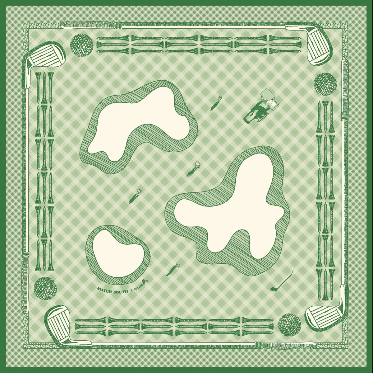 The Caddie Scarf | Jones & Daughters