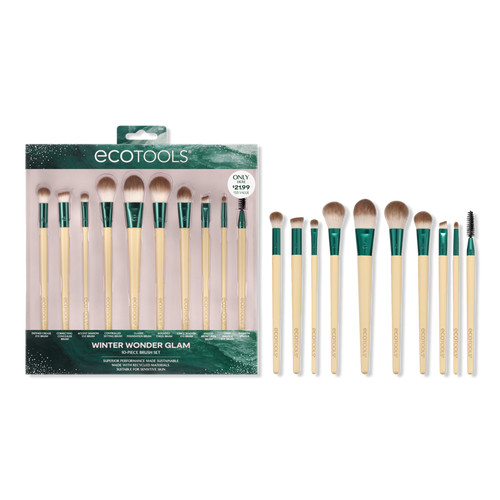 Winter Wonder Glam Limited Edition 10-Piece Brush Set | Ulta