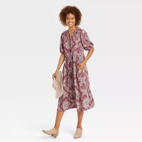 Women's 3/4 Sleeve Dress - Knox Rose™ | Target
