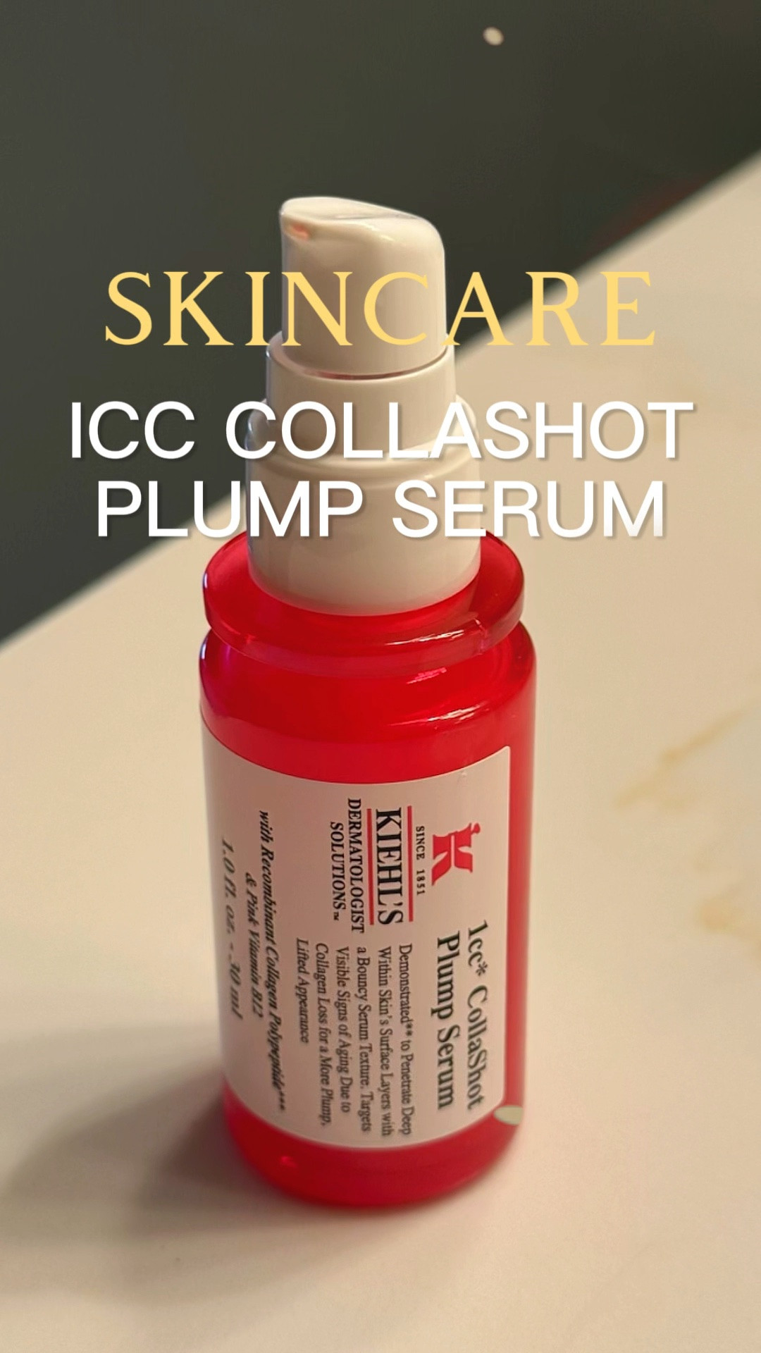 I admit it, I am a skincare addict. It comes from spending most of my corporate career working for a beauty company! 

When Kiehl’s asked me to try their new product Icc CollaShot Plump Serum, I was thrilled!  I have been using it for 10 days and I love it! It goes on smooth and silky. I immediately saw some of my fine lines soften! (It takes about 8 weeks to see long-term results!). 

Because I am 66 years old and have dry skin, I have been pairing it with two of their other products I have used for years, Ultra Facial Cream and their hyaluronic acid product Power Strength Line Reducing Concentrate. Icc CollaShot Plump Serum is a must for anyone wanting to reduce their fine lines and wrinkles using a topical collagen product!

#LTKOver40 #LTKBeauty #LTKselfcare