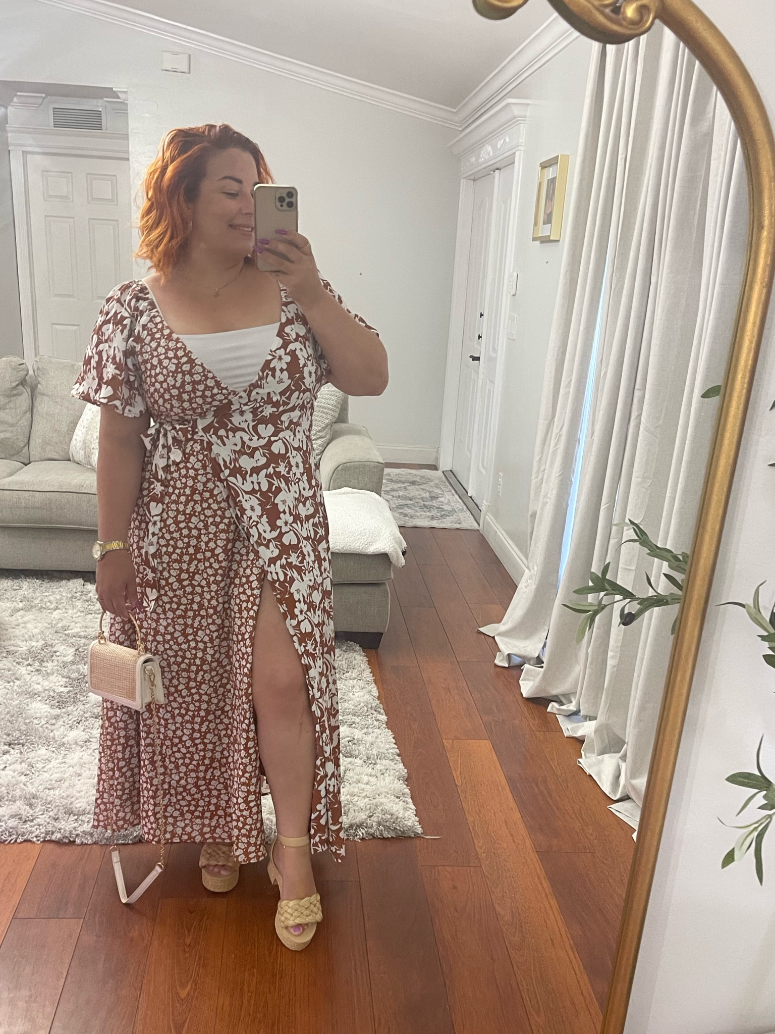 Flowy maxi dress from pink Lilly ! In love with how comfortable this whole outfit is . 

#LTKstyletip #LTKmidsize #LTKfindsunder100