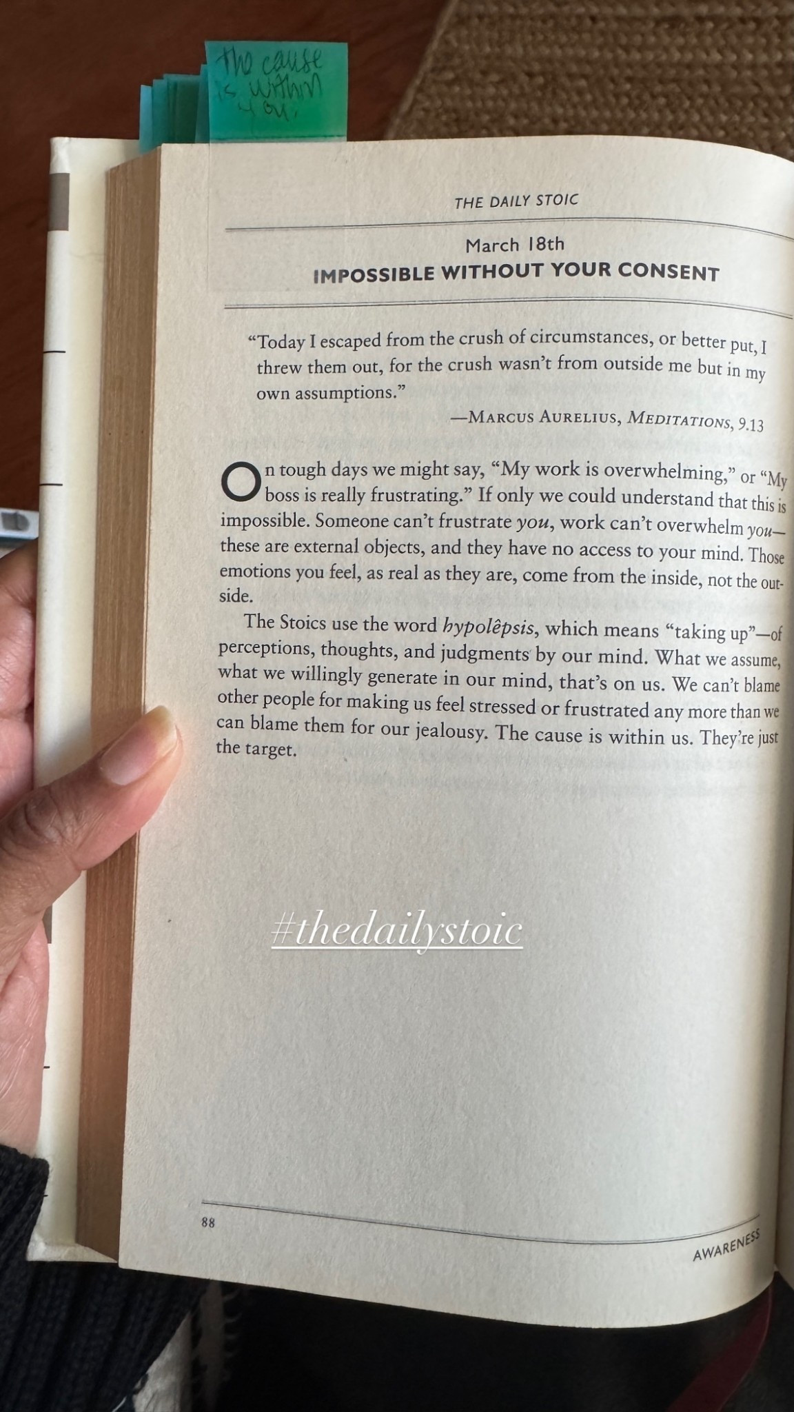 #thedailystoic

#LTKU #LTKselfcare #LTKmorningroutine