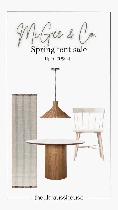 McGee & co. spring tent sale up to 70% off 

#LTKsalealert #LTKhome