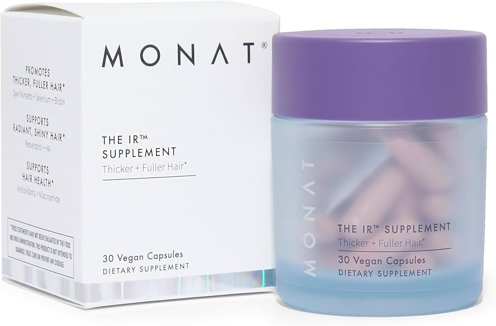 MONAT IR Hair Supplement - Supports Longer, Stronger, Denser Strands with Visible Thickness & Shi... | Amazon (US)