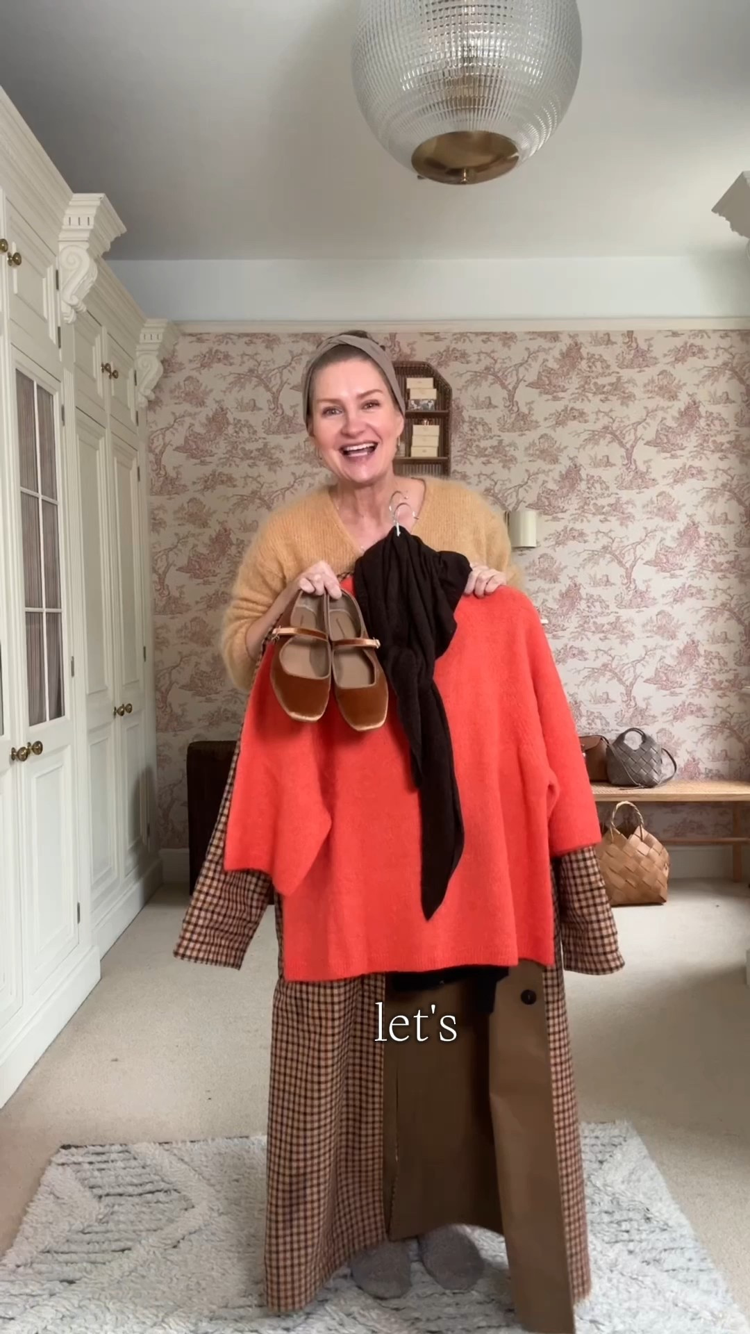 Jumper with a of colour for this dull October day, creased leg grey trousers, velvet Mary Jane’s, checked coat, perfume

#nordicstyle #weekendstyle #sezanelovers #ootdstyle #autumnstyle #grwm #overforty

#LTKeurope #LTKwinter #LTKuk