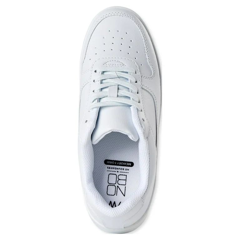 No Boundaries Women's Platform Casual Lace Up Sneakers, Wide Width Available | Walmart (US)